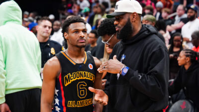 Bronny James shares challenges of being LeBron James' son