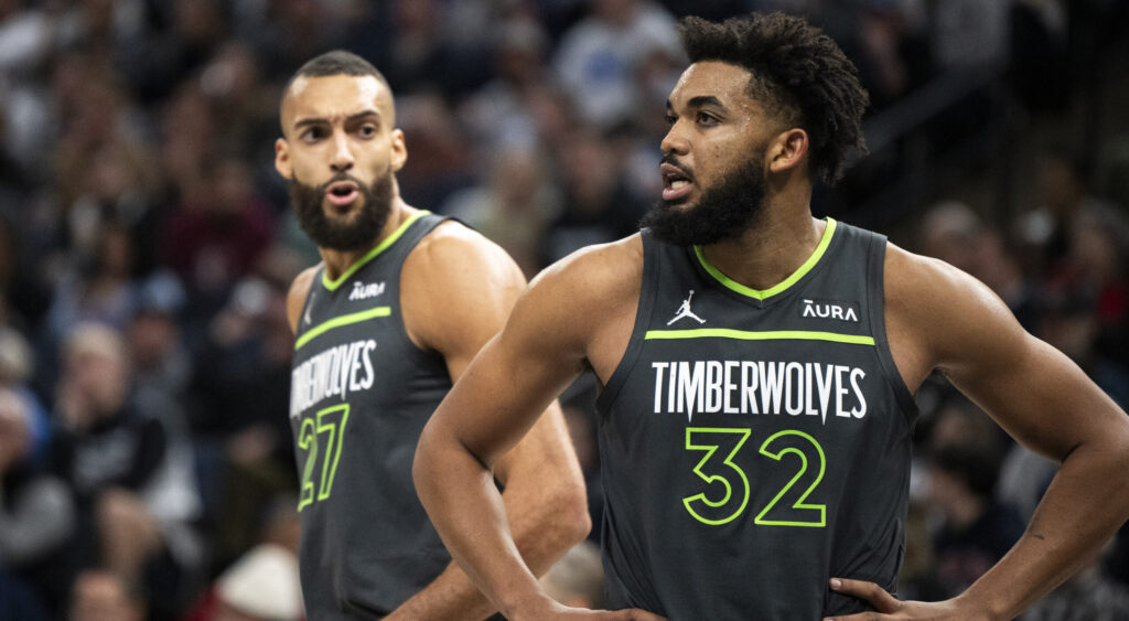 Karl-Anthony Towns on Rudy Gobert's absence