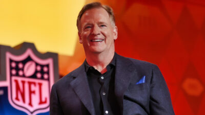 Photo of Roger Goodell for article on NFL Christmas Day game