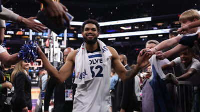 Karl-Anthony Towns talks about Timberwolves