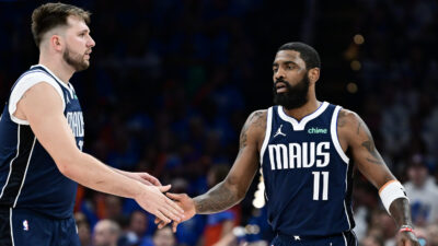 Kyrie Irving talks about Luka Doncic