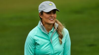 Amanda Balonis on golf course