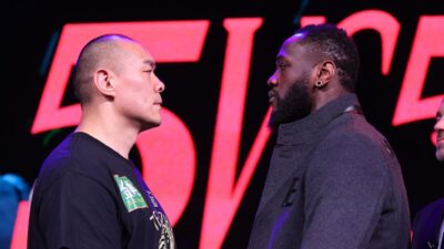 Deontay Wilder and Zhang