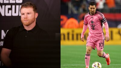 Canelo Alvarez threatens Lionel Messi