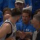 Luka Doncic confronts heckler