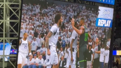 Rudy Gobert and Derrick Jones Jr. Were Involved in a Scuffle During Game 5, Leading to Tech Foul