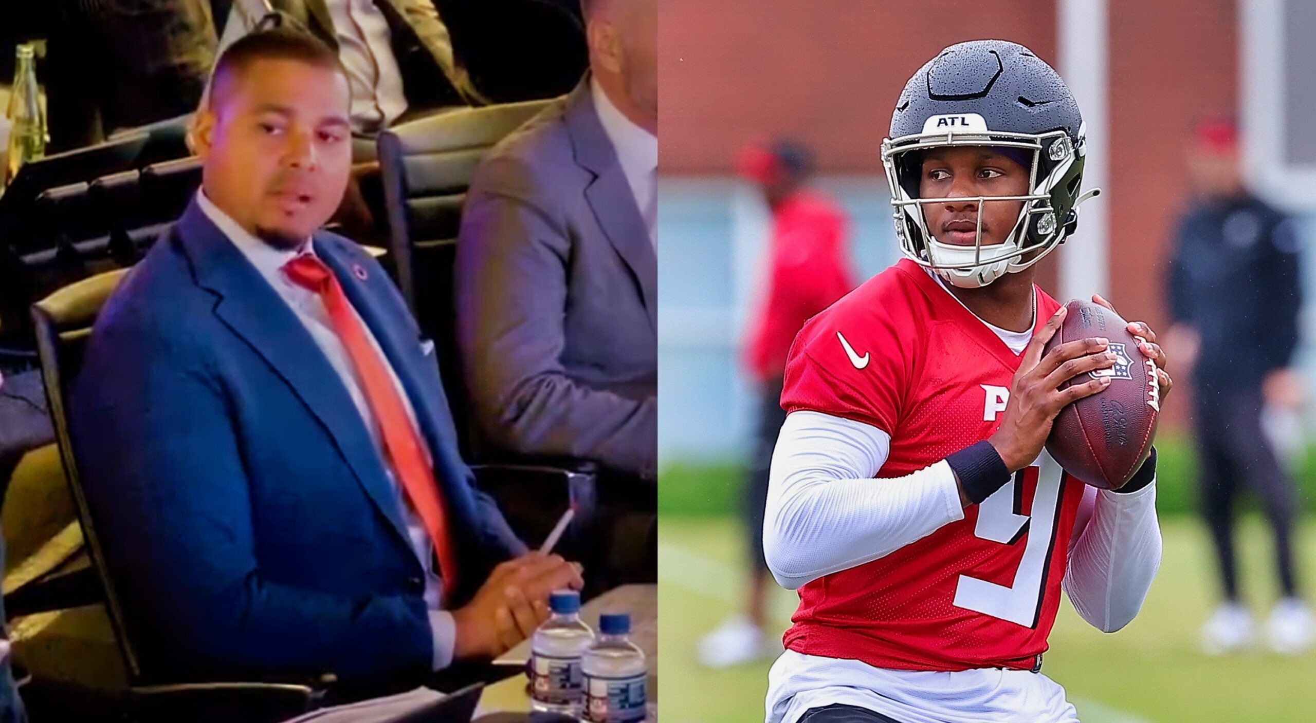 Chicago Bears GM Ryan Poles' Epic Reaction to Falcons Drafting Michael ...