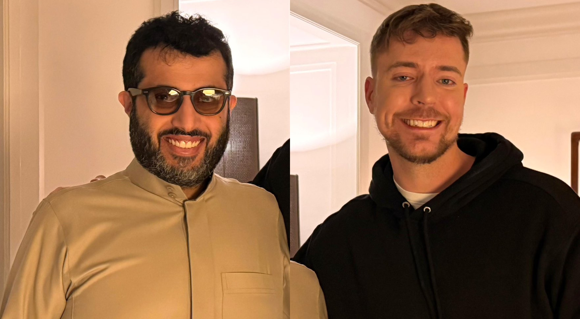 MrBeast with Turki Alalshikh