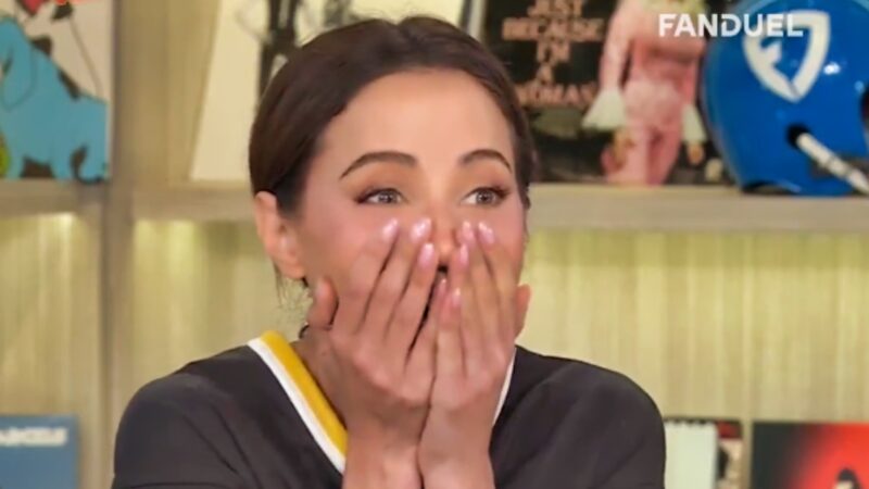 Kay Adams Nearly Congratulated Former NFL Star "On The Sex" During Live