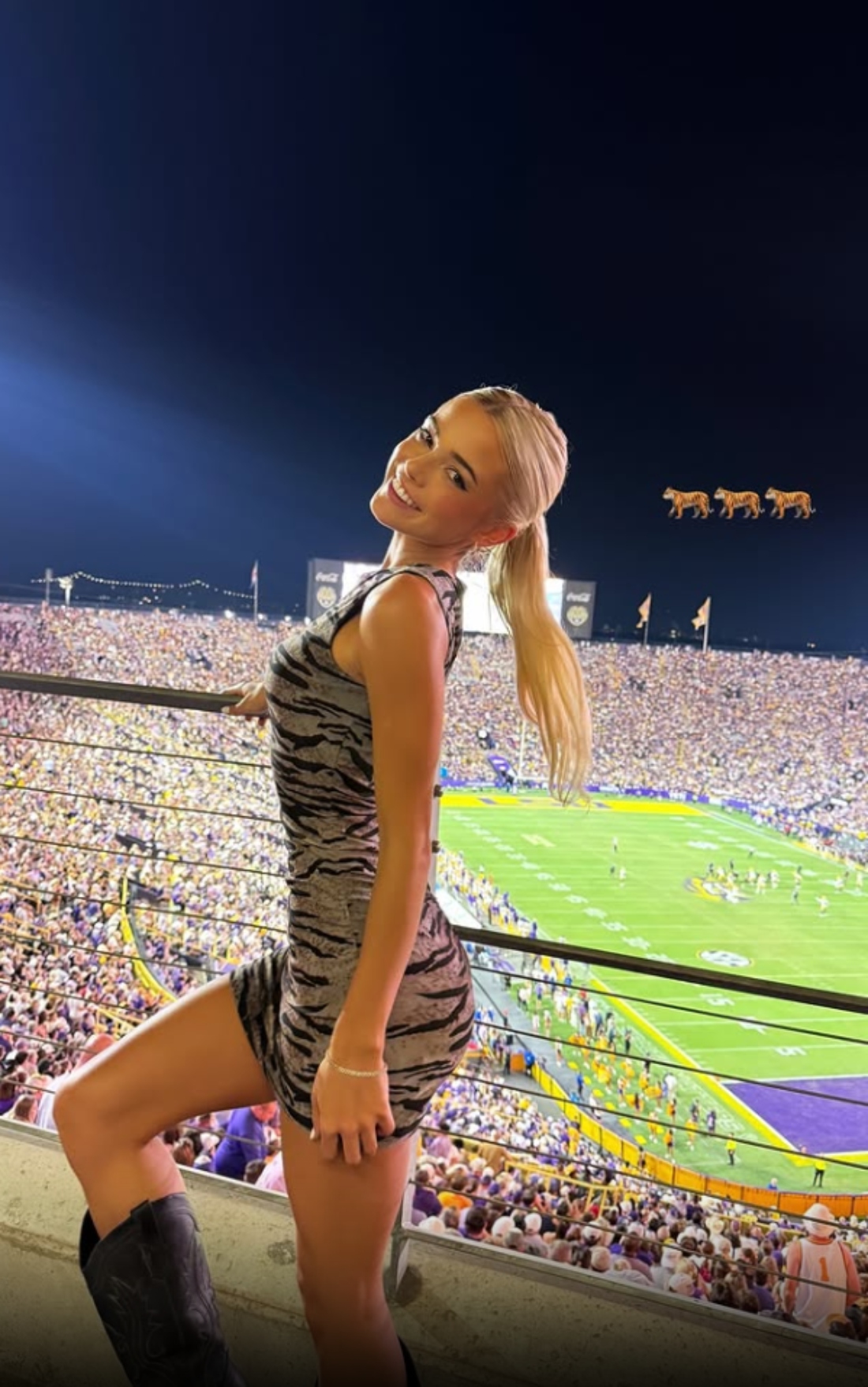 Olivia Dunne Had Her Curves On Full Display In BodyHugging, Tiger