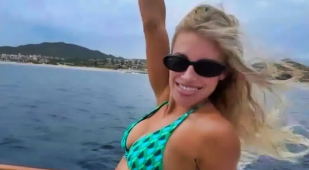 Kelly Stafford ina bikini