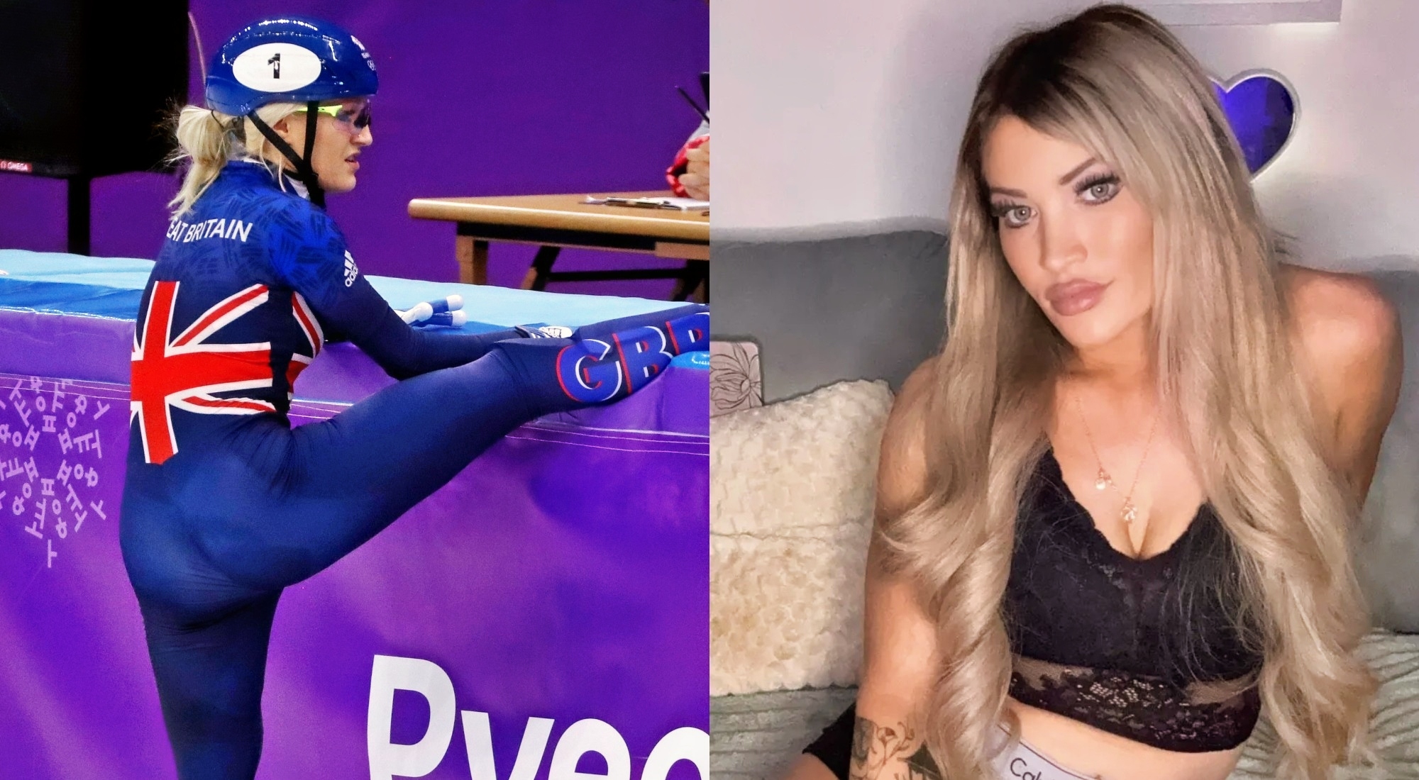 Former Olympian Elise Christie Claims She Now Relies On OnlyFans