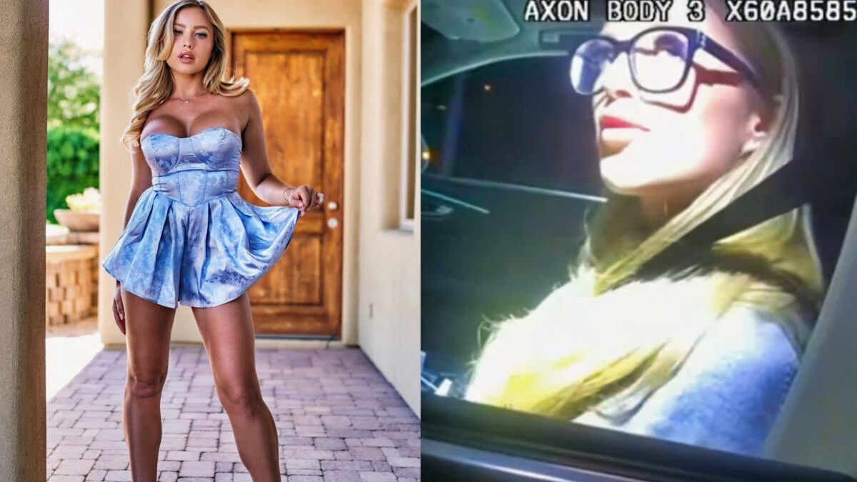 Golf Influencer & OnlyFans Model Tried Flirting Her Way Out Of Ticket