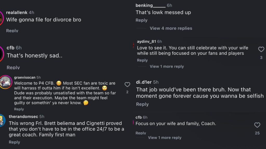"Wife gonna file for divorce" Jon Sumrall Faces Backlash After Putting(01)