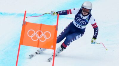 Lindsey Vonn on slope