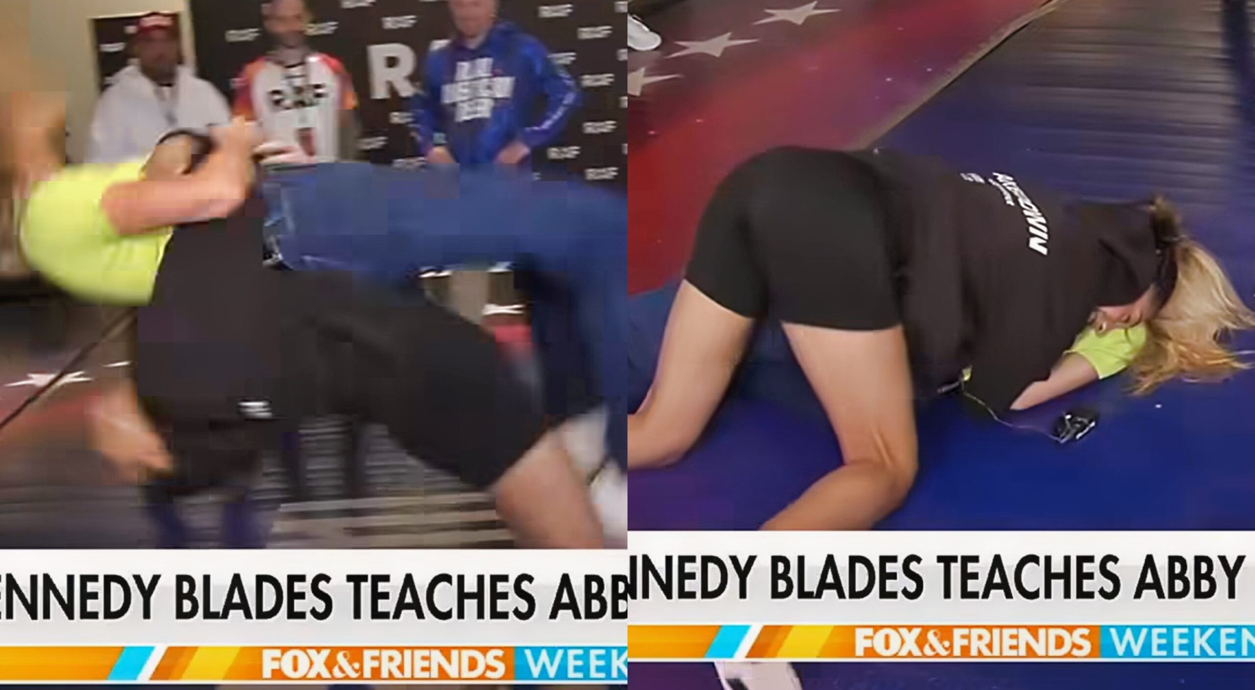 Olympic Medalist Suplexed FOX Host Abby Hornacek on Live TV — You Have ...