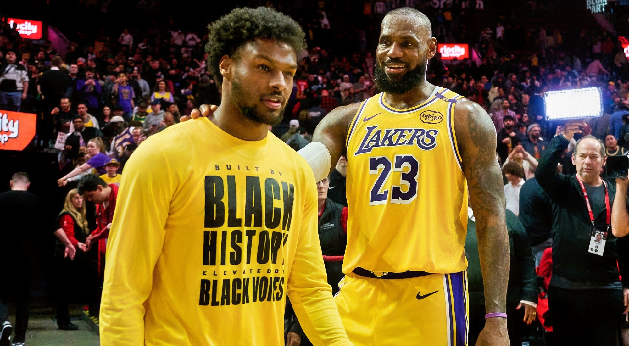 Bronny & LeBron James Are Absolutely Breaking the Game With Insane On ...