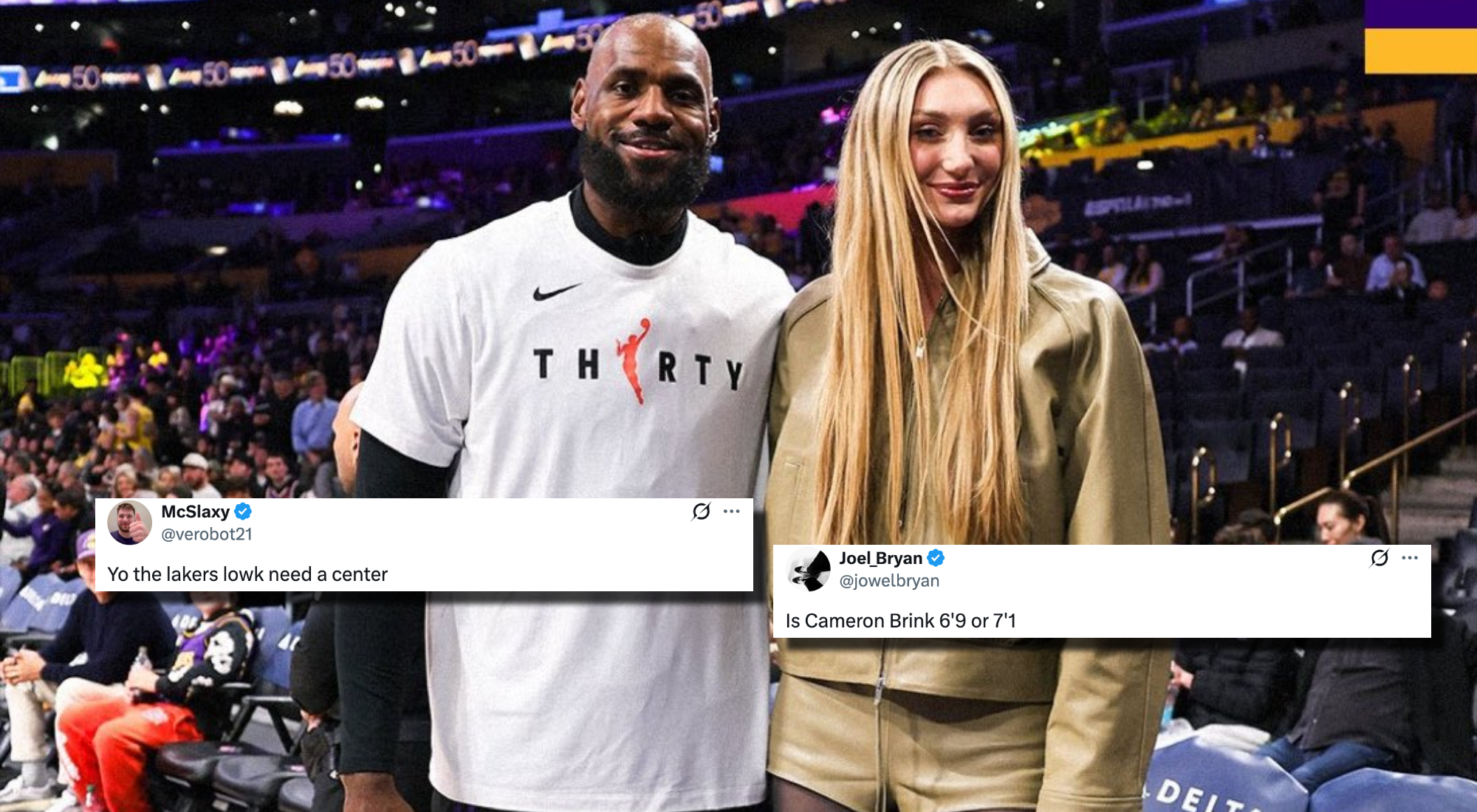 LeBron James’ Surprise Linkup With Cameron Brink Sparks Social Media ...