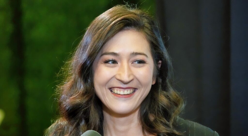 Mina Kimes on radio row