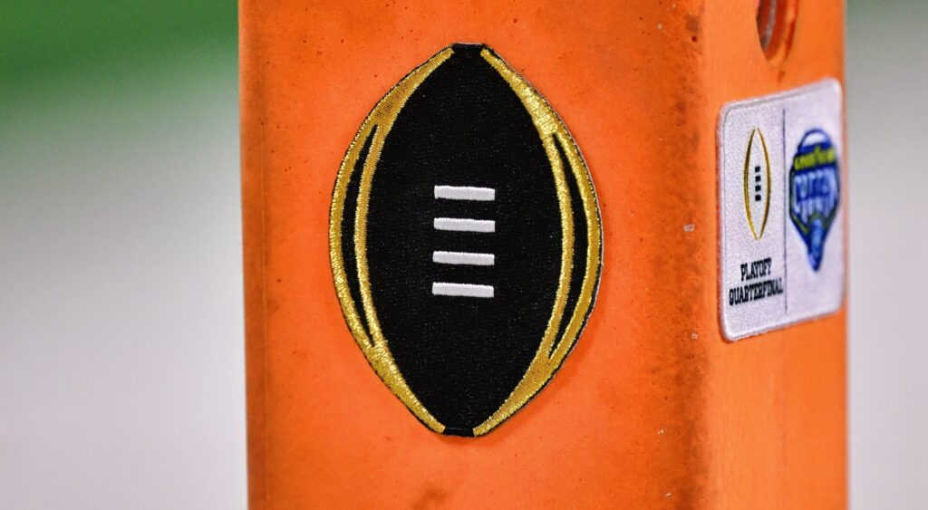 College Football Playoff logo.