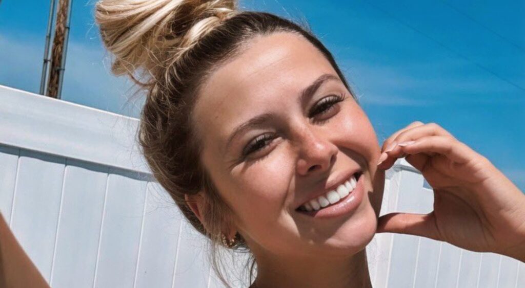Haliey Welch smiling