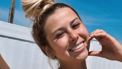 Haliey Welch smiling