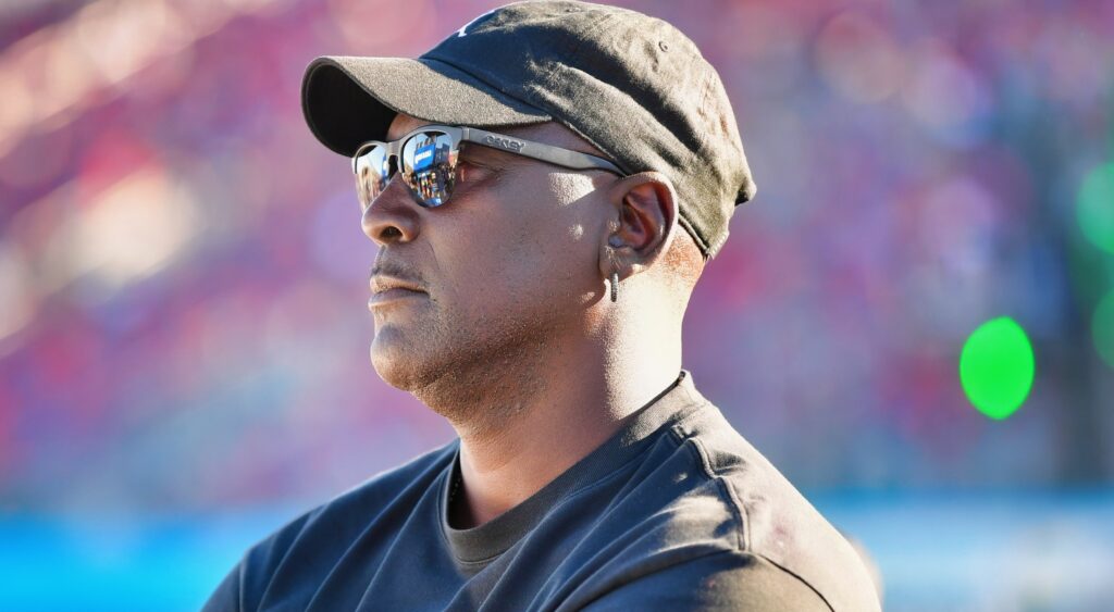 Michael Jordan at track