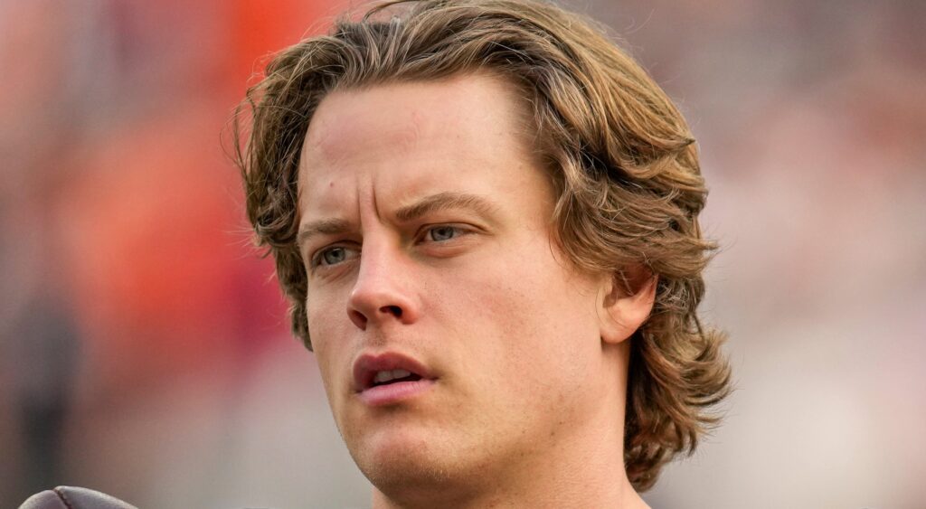 Joe Burrow close-up