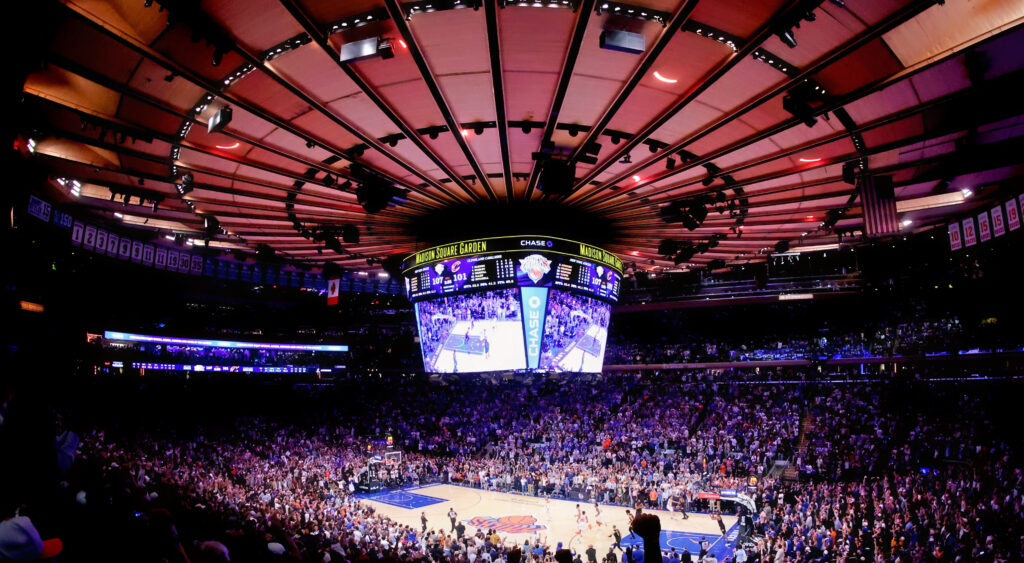 Madison Square Garden.