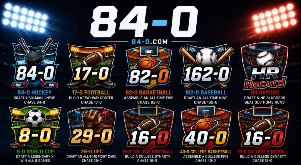 84-0 games website