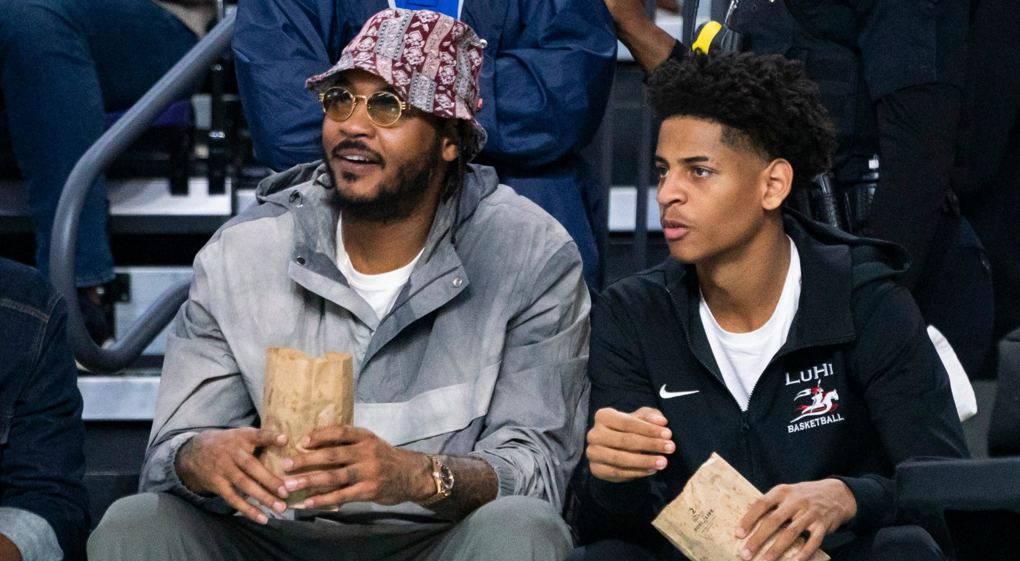Carmelo Anthony Has a Hilarious Reason for Refusing to Play His Son 1-on-1