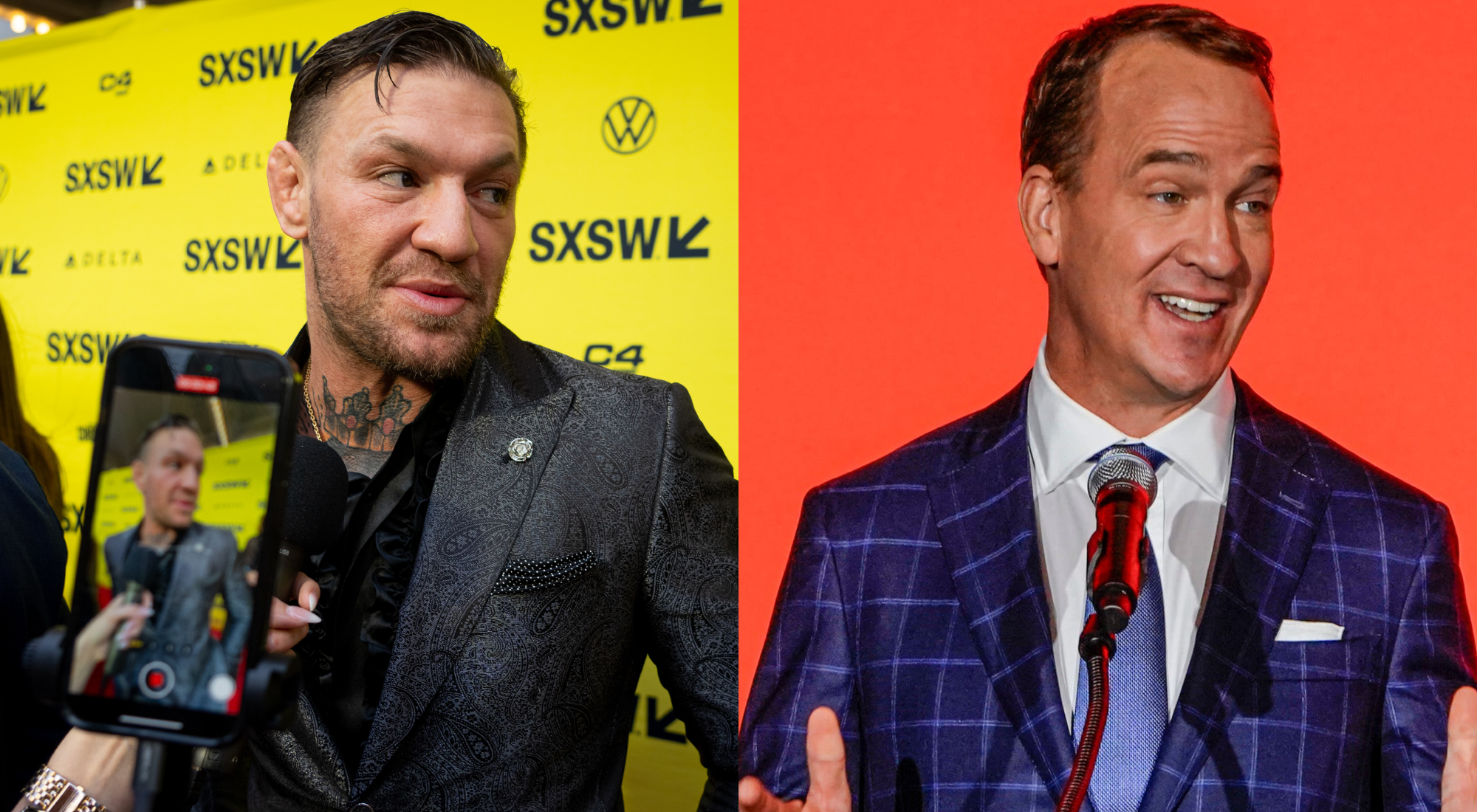 Conor McGregor Outshines NFL Legend Peyton Manning In Ultimate Fan Interaction Test