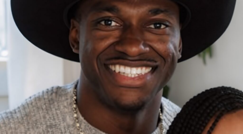 Robert Griffin III smiling