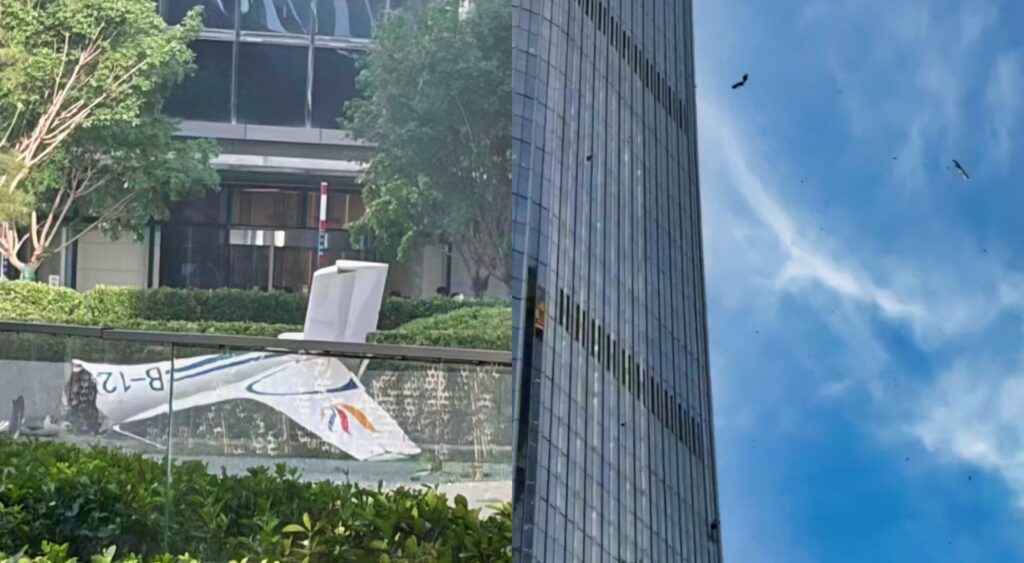 Shocking Footage Captures Plane Crashing Into Beijing’s Tallest Skyscraper, Pilot Killed [VIDEO]