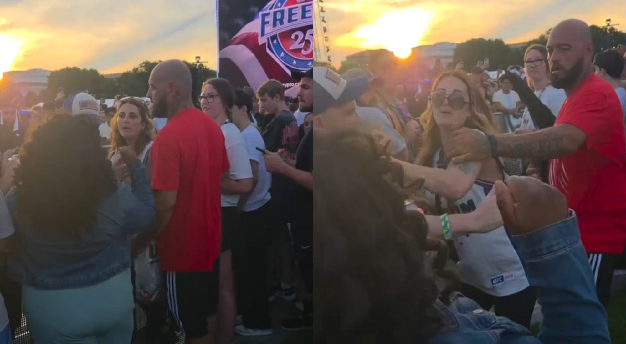 ufc-white-house-weigh-ins-got-wild-after-two-fans-started-fighting