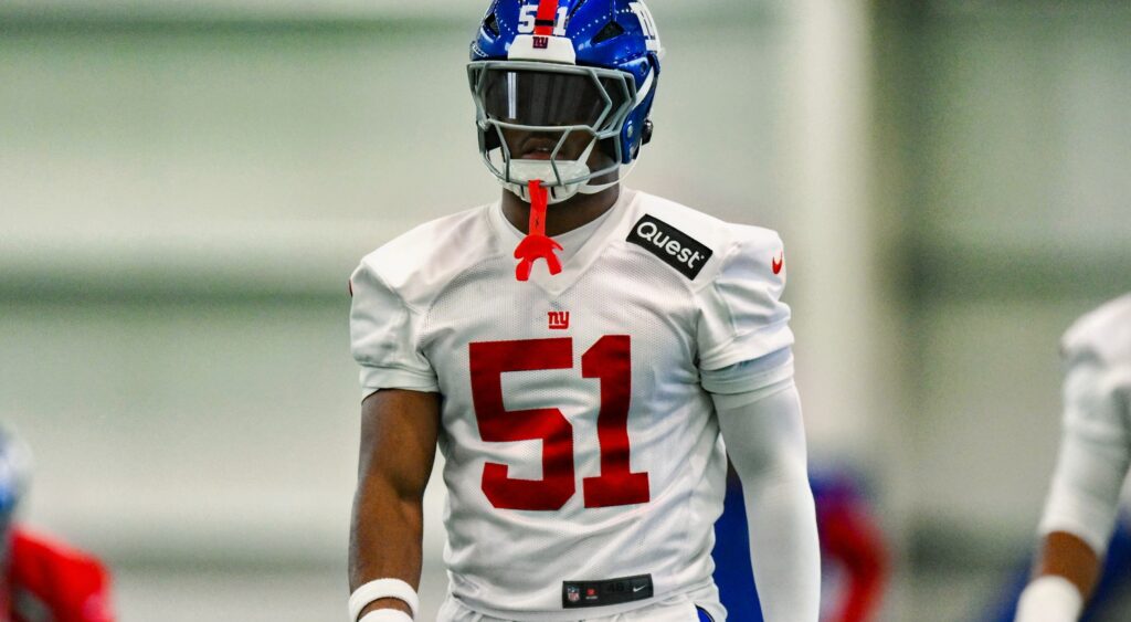 Abdul Carter in training