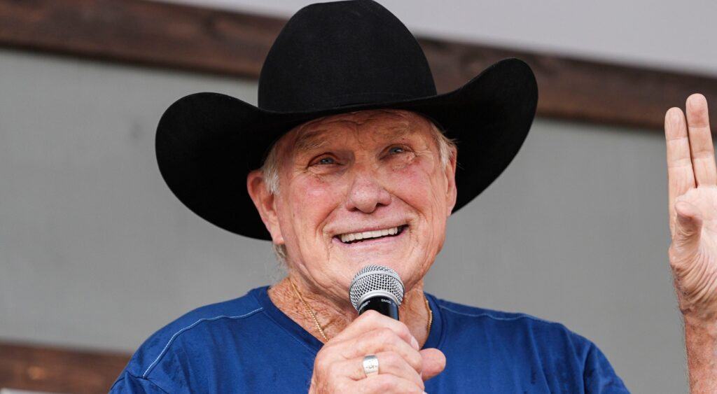 Terry Bradshaw smiling