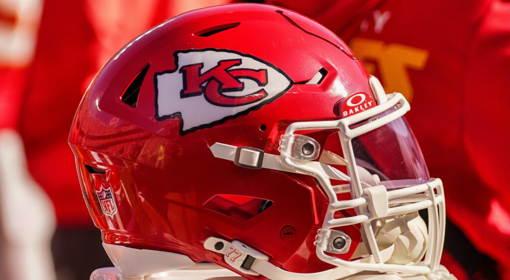 Kansas City Chiefs helmet,