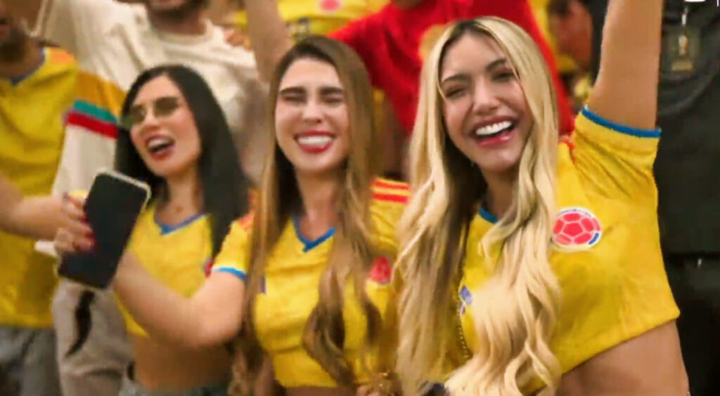 Colombian fans.