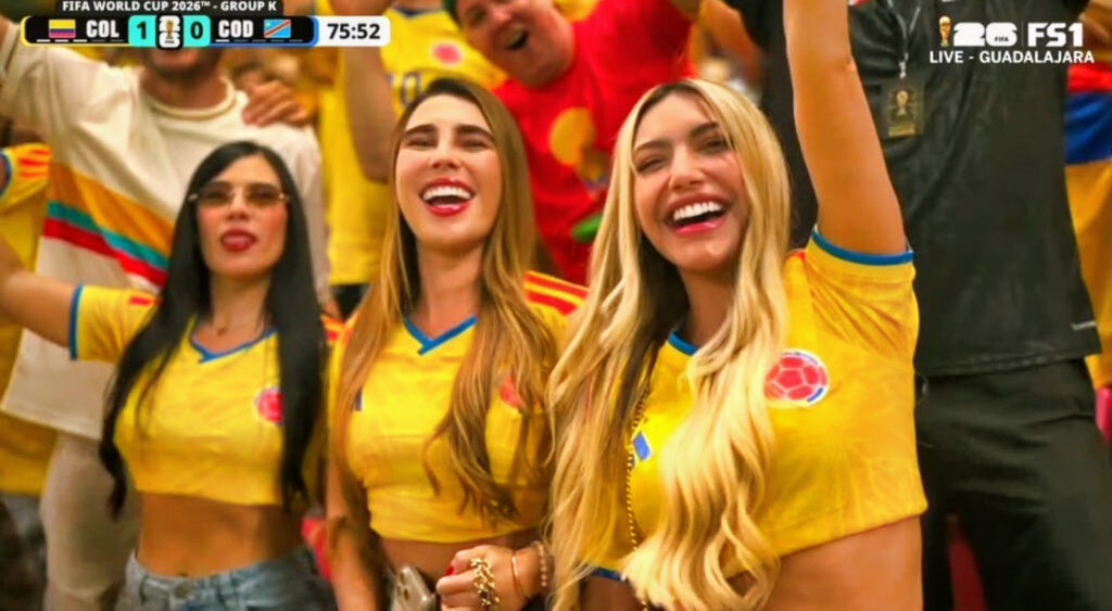 Colombia Fan Who Went Viral In The Stands At World Cup Has Been Identified [PHOTOS]