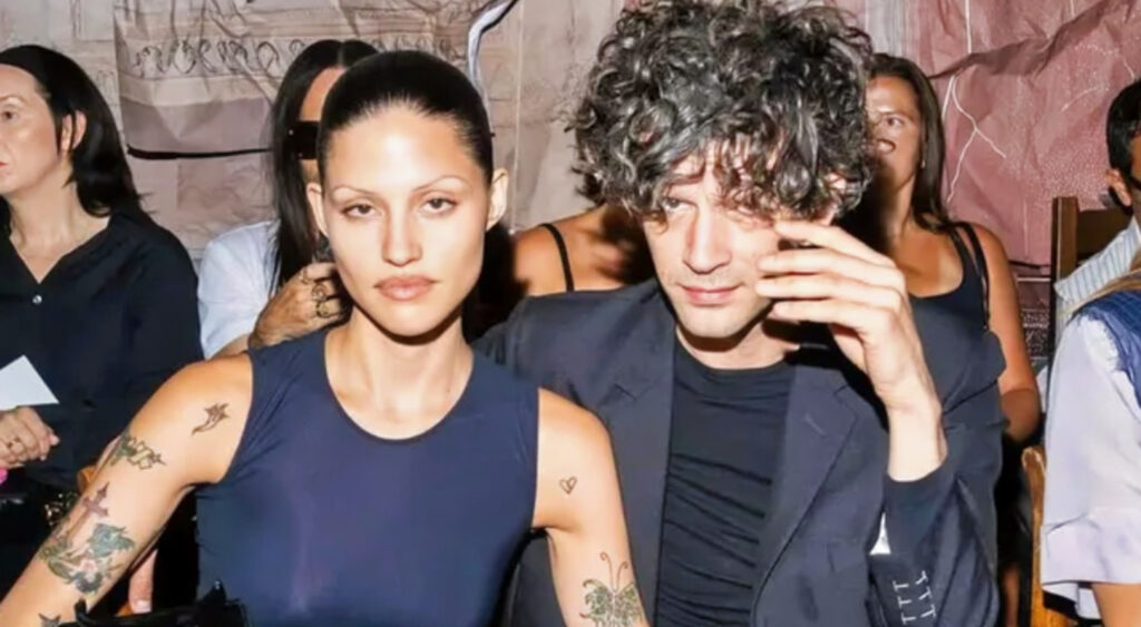 Matt Healy and Gabriette Bechtel.