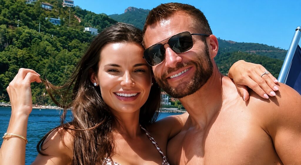 Sean McVay and Veronika Khomyn