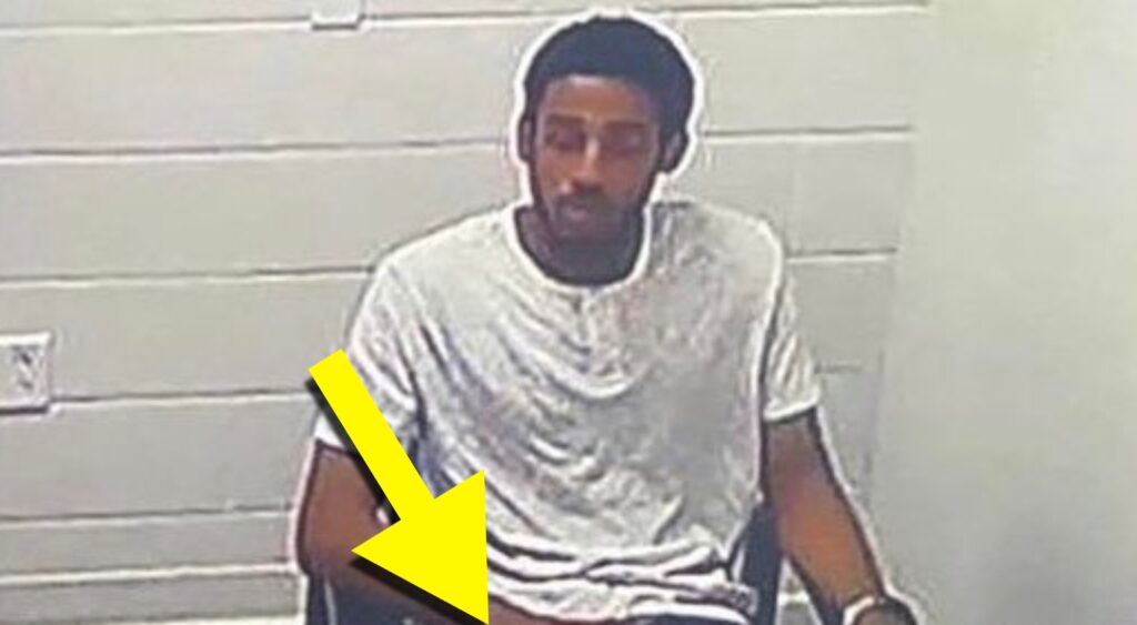 Suspect being interrogated in Terrion Arnold case.