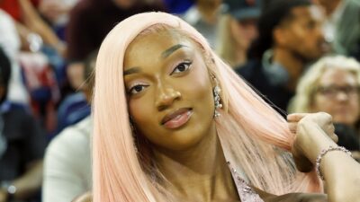 Cameras Caught Angel Reese From A Very Risky Angle In Her Dress During WNBA All-Star