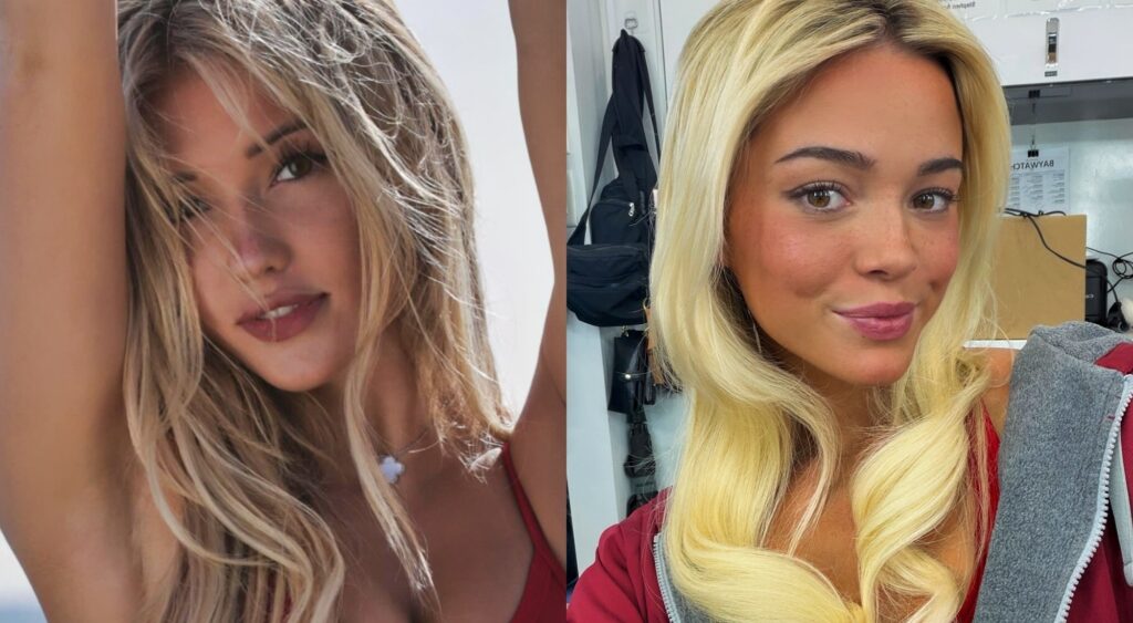 Fans Are Losing It, Demand Breckie Hill Be Cast In ‘Baywatch’ Reboot After Brutal Livvy Dunne Shot [PHOTOS]