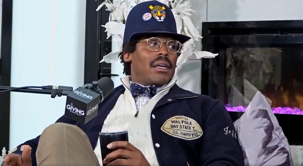 Cam Newton speaking