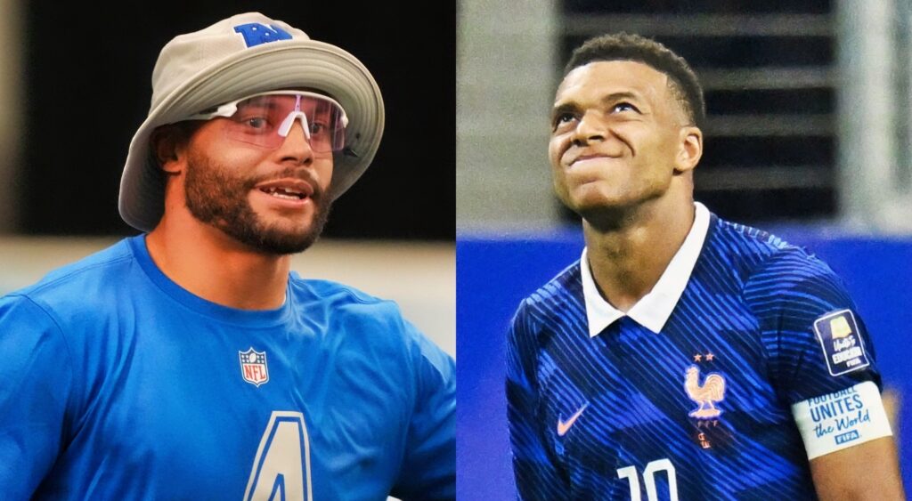 Kylian Mbappe Trolled With Brutal Dak Prescott Joke After Spain Loss
