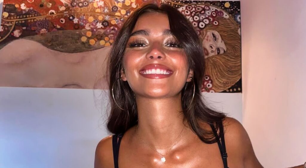 Ines Garcia smiling.