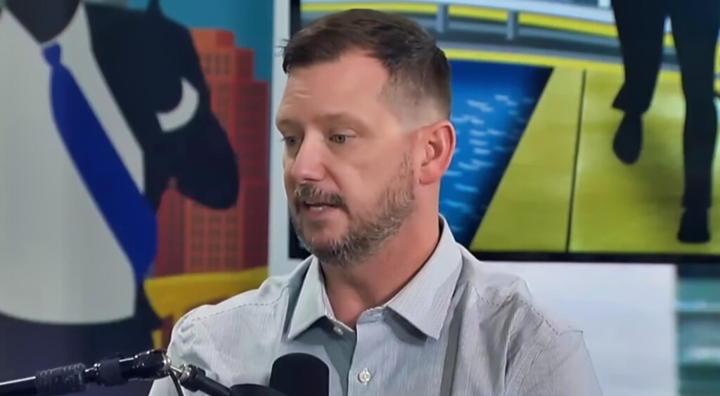 Matt Miller on a podcast.