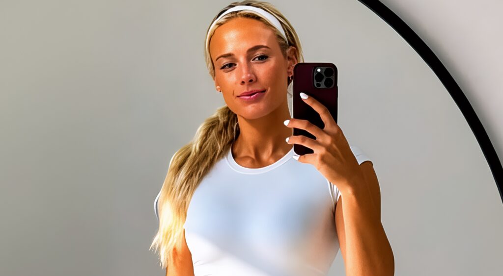 Sophie Cunningham selfie